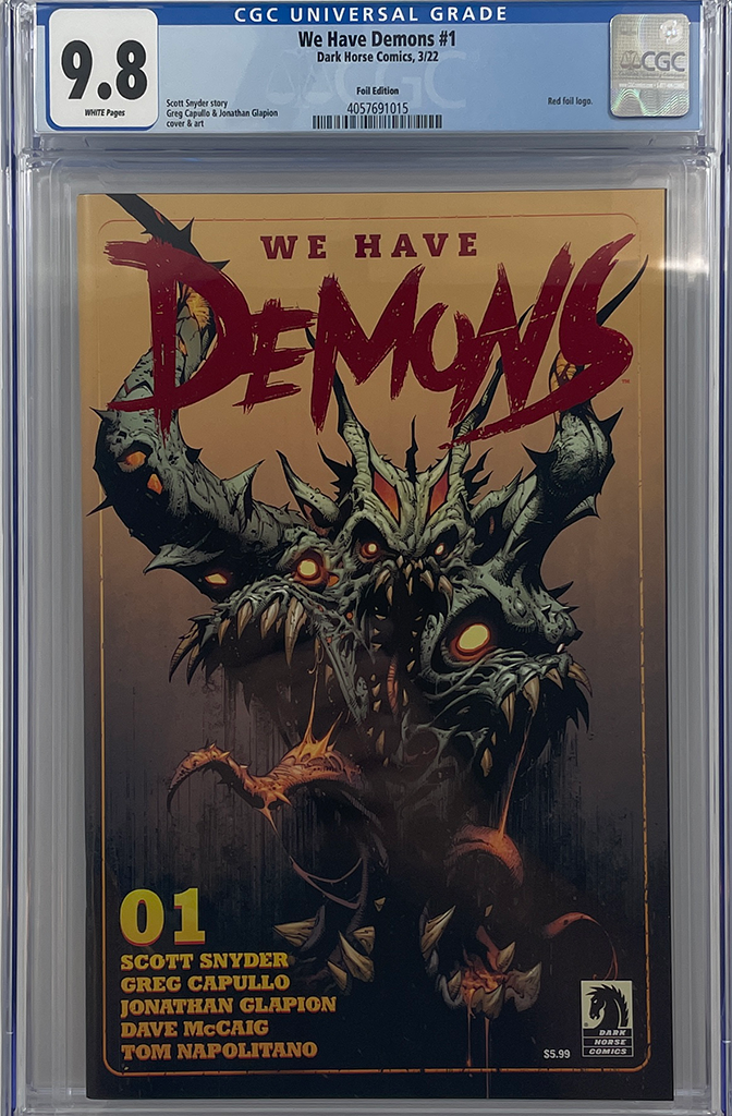 WE HAVE DEMONS #1 (OF 3) | Foil Variant | CAPULLO | CGC 9.8