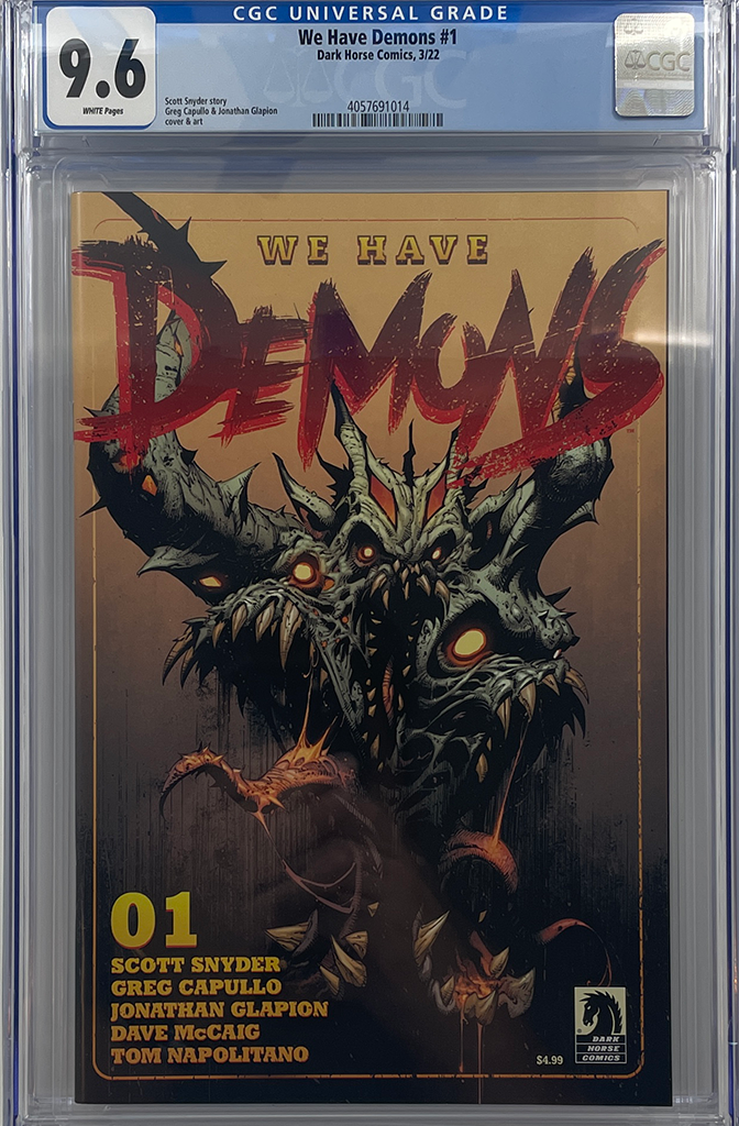 WE HAVE DEMONS #1 (OF 3) | Cover A | CAPULLO | CGC 9.6