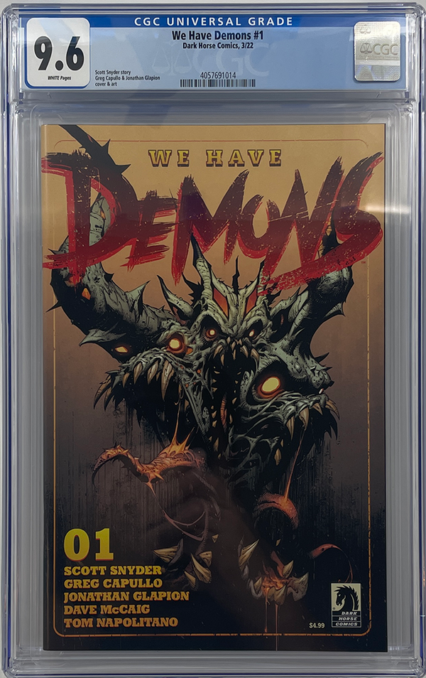 WE HAVE DEMONS #1 (OF 3) | Cover A | CAPULLO | CGC 9.6