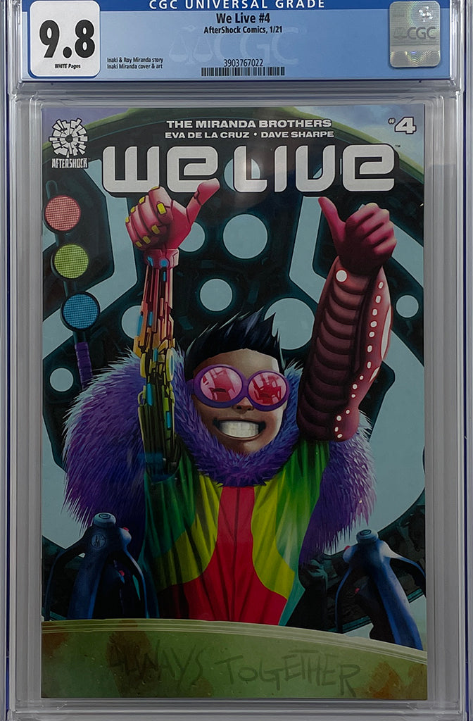 We Live #4 | 1st Print  | CGC 9.8