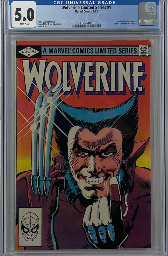 Wolverine #1 (Limited Series 1982) | CGC 5.0