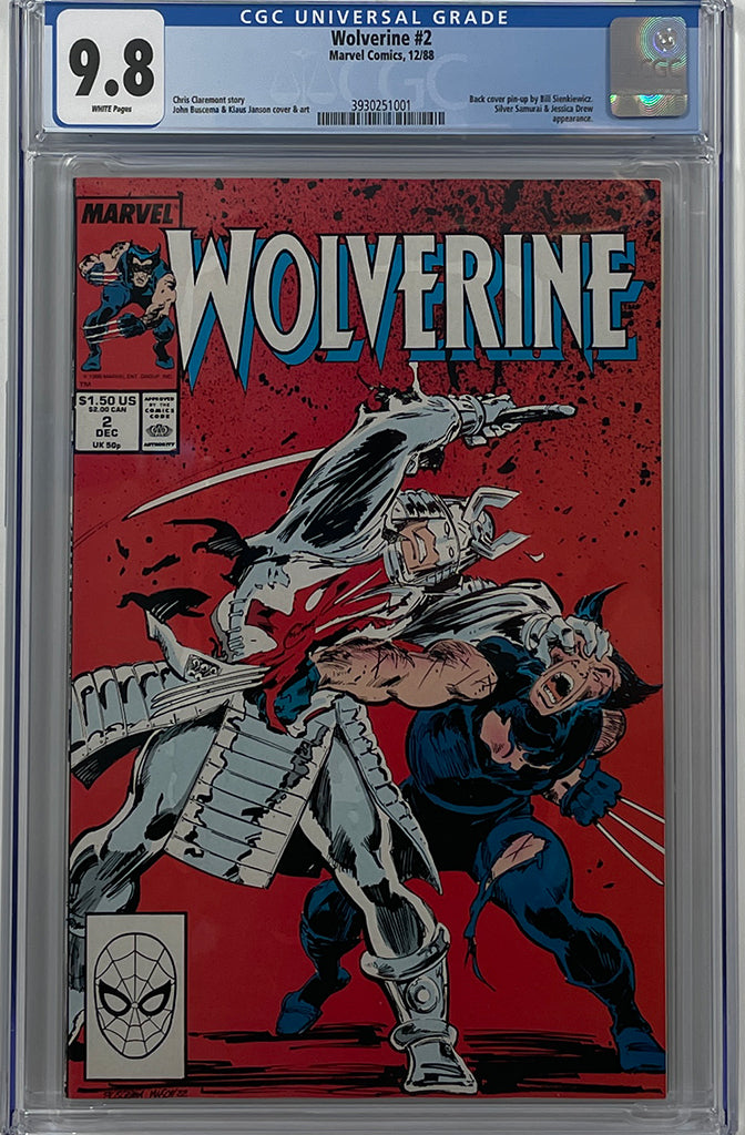 Wolverine #2 (1988) | CGC 9..8