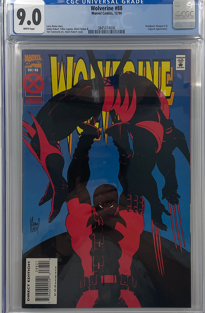 Wolverine #88 | Deadpool vs. Wolverine | CGC 9.0