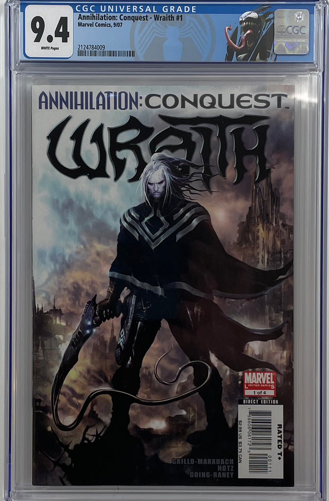 Annihilation: Conquest - Wraith #1 | 1st app of Wraith | CGC 9.4
