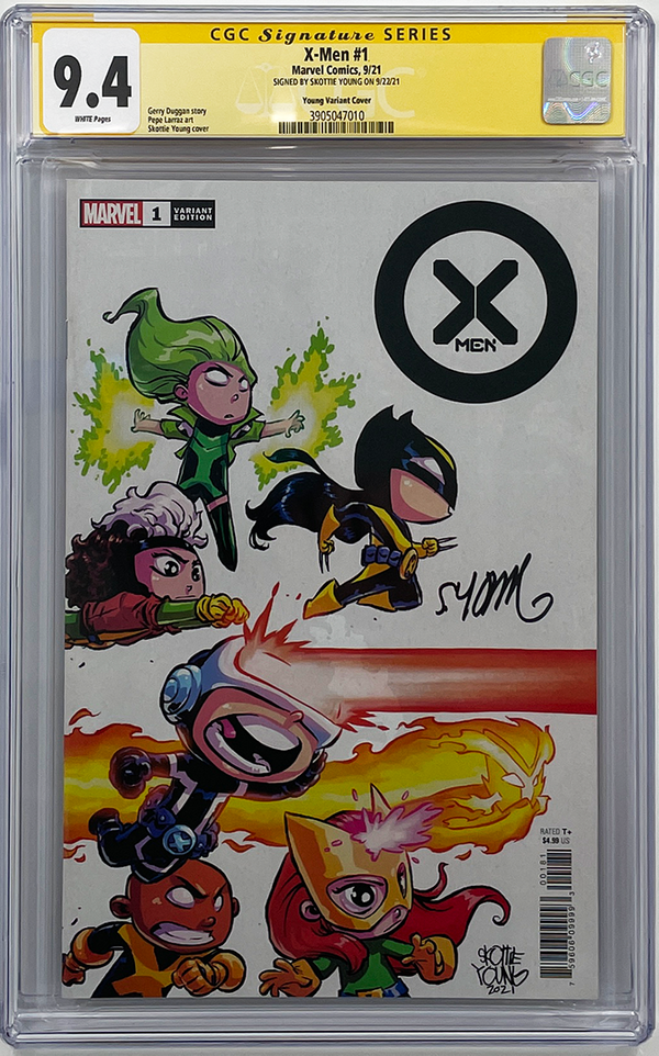 X-Men #1 | Skottie Young Variant | Signed by Skottie Young | CGC SS 9.4