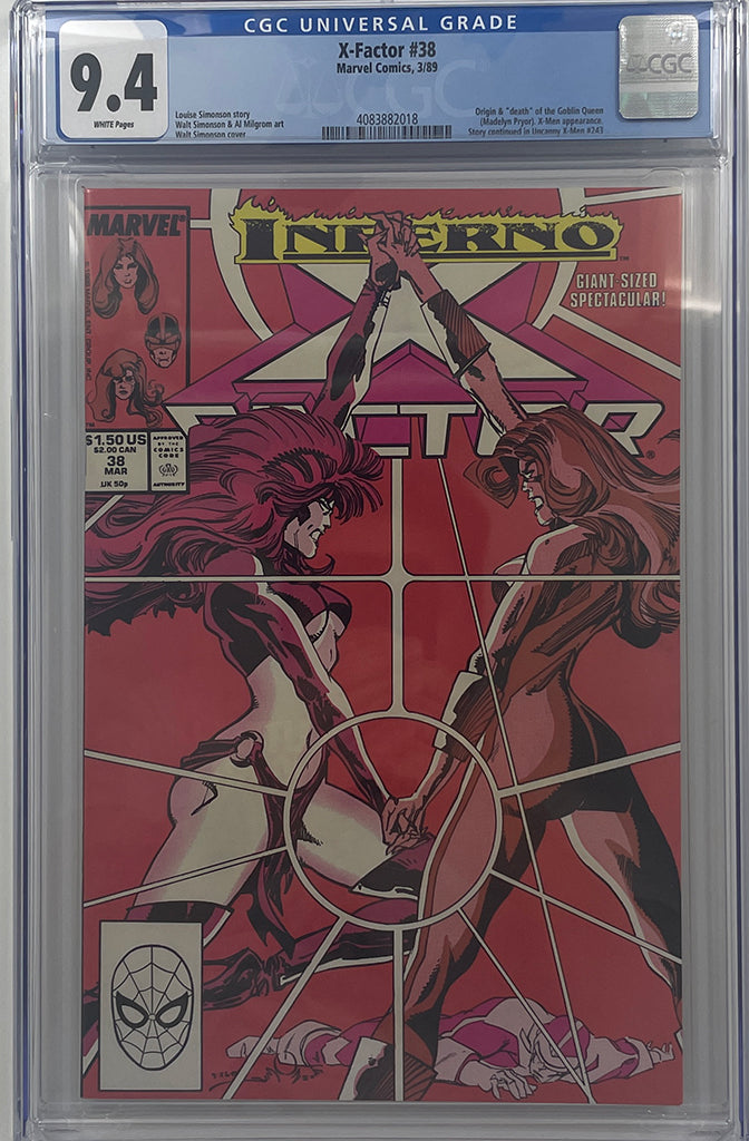 X-Factor #38 | Origin & Death of the Goblin Queen | CGC 8.0