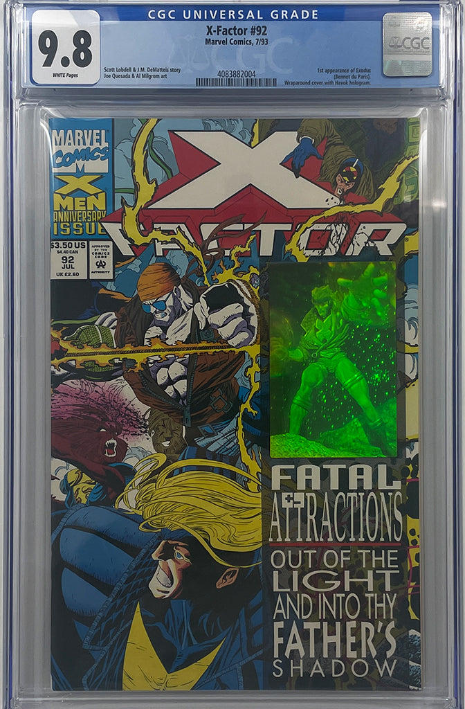 X-Factor #92 | 1st App of Exodus | CGC 9.8