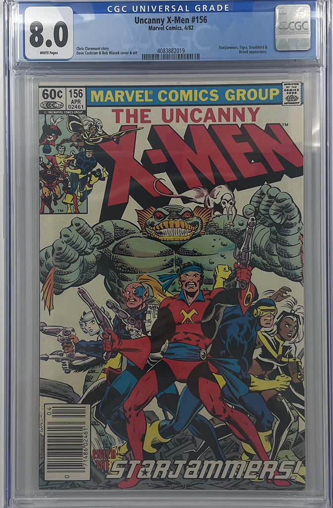 Uncanny X-Men #156 | Newsstand Edition | CGC 8.0
