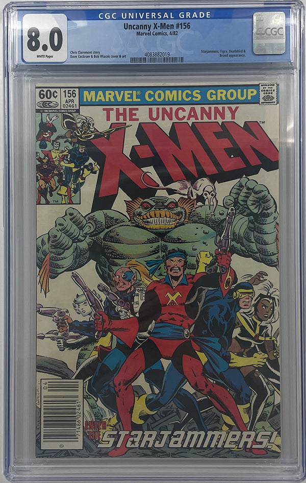 Uncanny X-Men #156 | Newsstand Edition | CGC 8.0