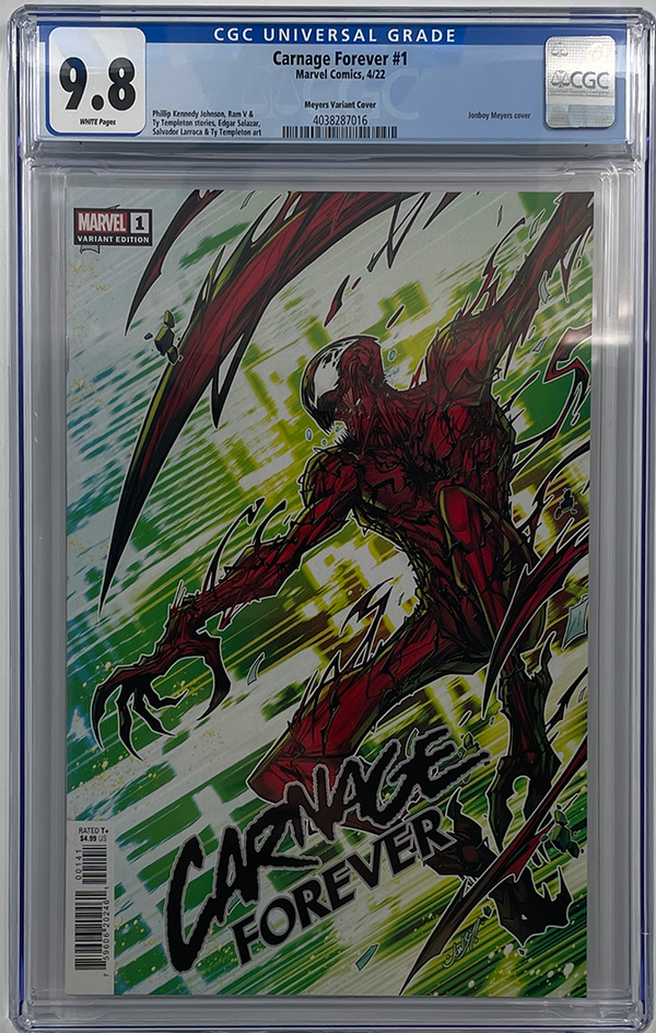 Carnage Forever #1 | 1:50 Ratio Variant | CGC 9.8