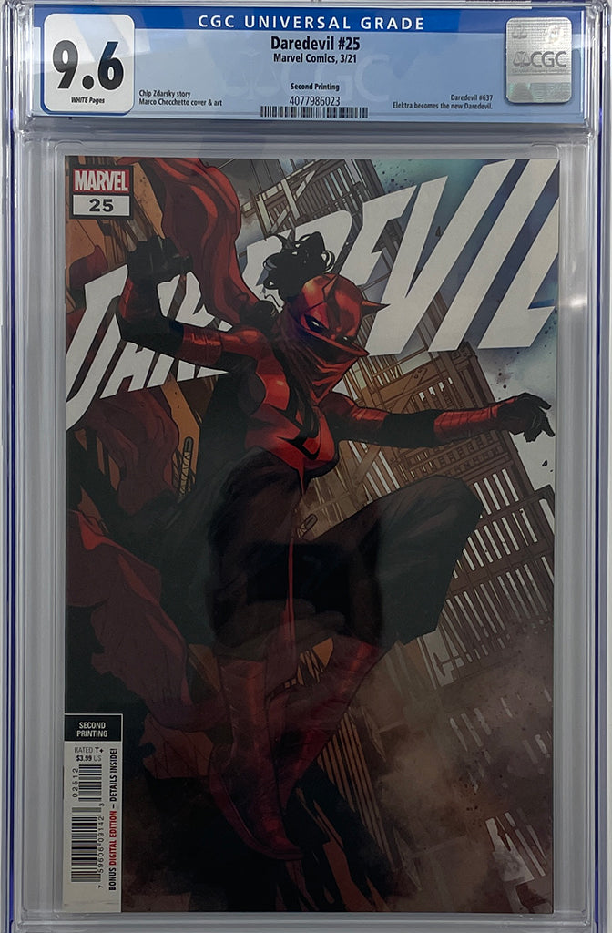 Daredevil #25 | Second Printing | CGC 9.6