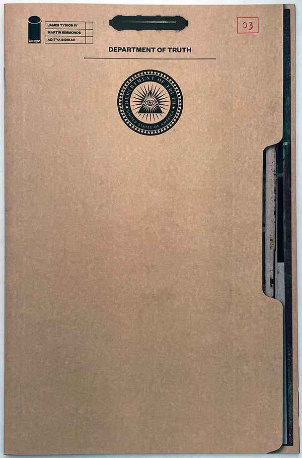 Department of Truth #3 | File Folder Card Stock Blank Variant
