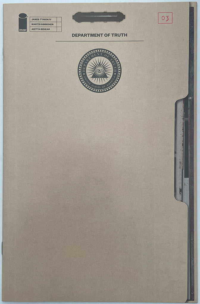 Department of Truth #3 | File Folder Blank Variant