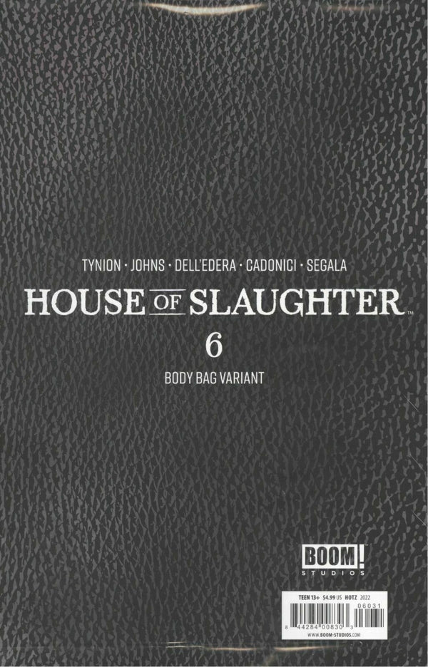 HOUSE OF SLAUGHTER #6 | SCARLET Part 1 | Cover C Body Bag