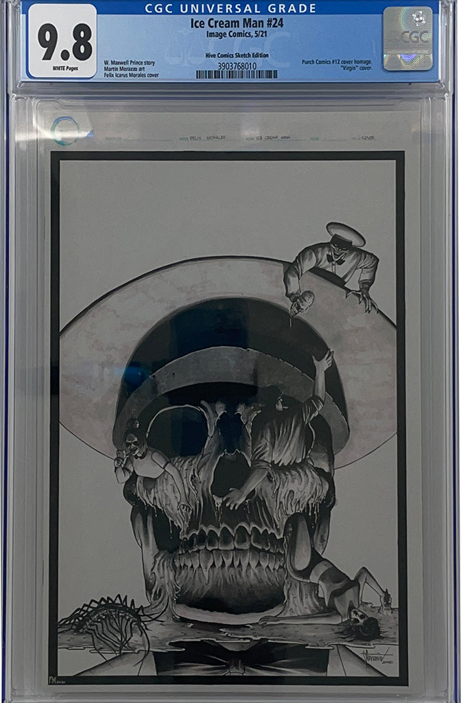 Ice Cream Man #24 | Hive Comics Sketch Edition | CGC 9.8