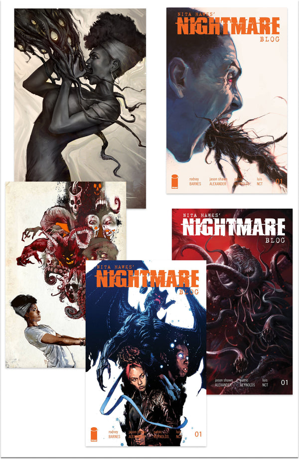 Nita Hawes' Nightmare Blog #1 | Ivan Tao Exclusive + Cover A, B, C & D Bundle | Pre-Order