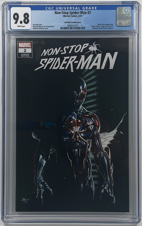 Non-Stop Spider-Man #2 | Dell'Otto Variant | CGC 9.8