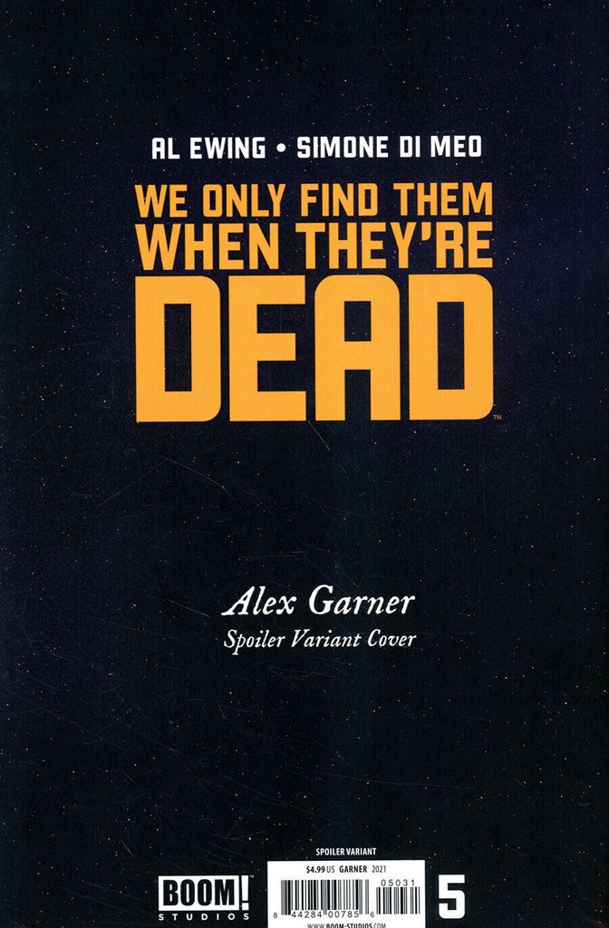 We Only Find Them When They're Dead #5 | Spoiler Variant