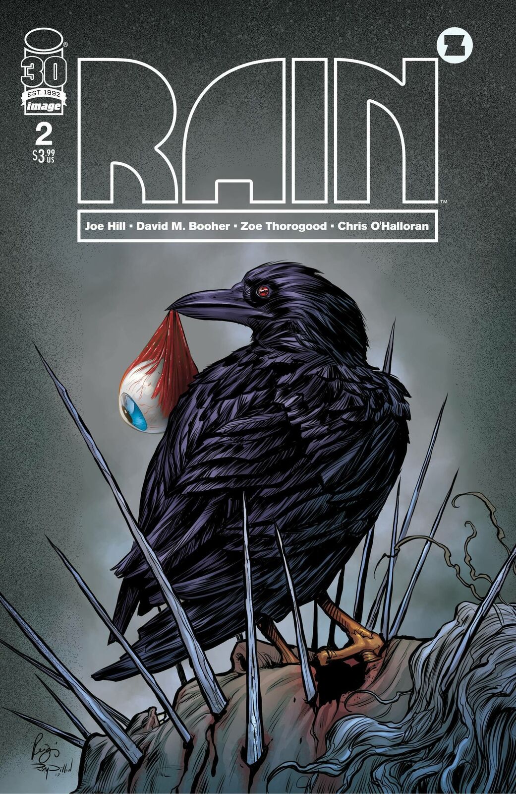 Rain #2 (of 5) | 1:25 Incentive Ratio Variant | DeLiz & Dillon – Rabbit ...