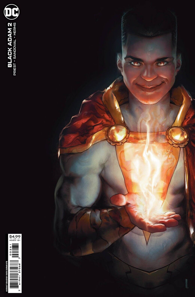 BLACK ADAM #2 | SARMENTO VARIANT 1ST APPEARANCE MALIK WHITE ADAM