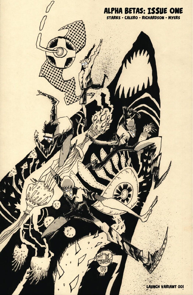 ALPHA BETAS #1 (OF 4) | 1:10 Ratio Variant  | MAHFOOD