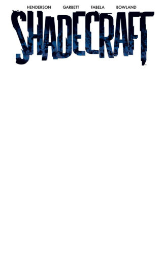 Shadecraft #1 | Blank Sketch Variant