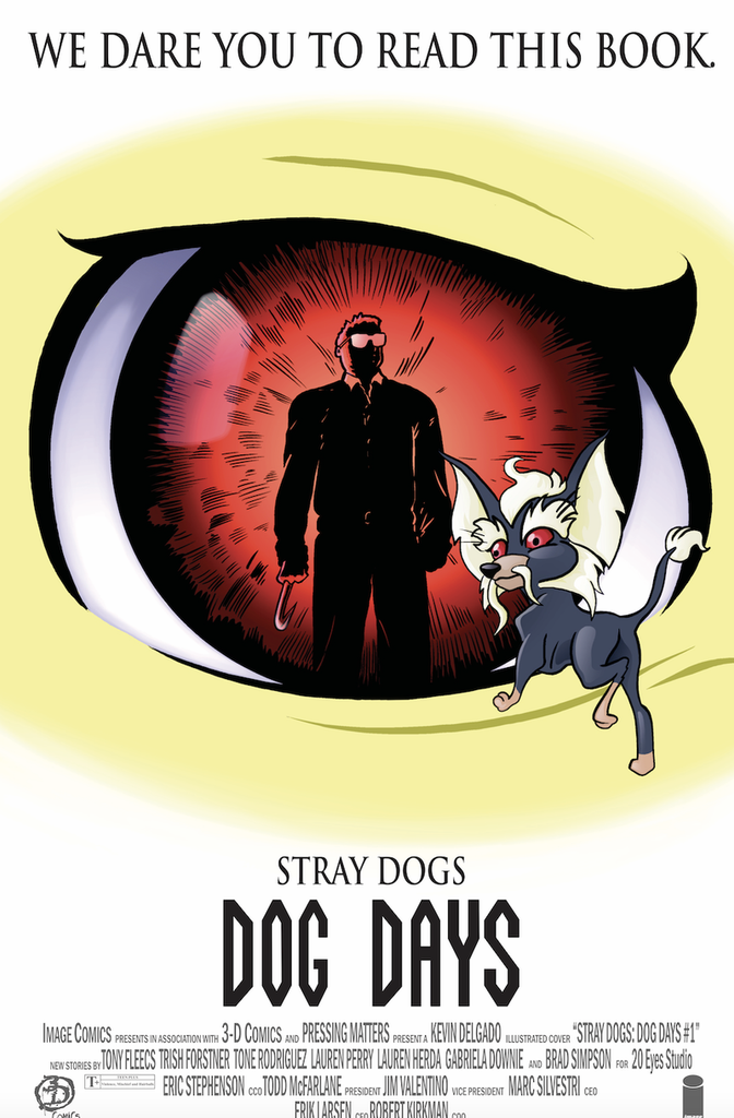 Stray Dogs: Dog Days #1 | Kevin Delgado Candy Man Homage