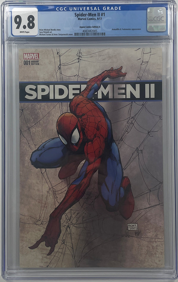 Spider-Men II #1 | Aspen Comics Edition A | CGC 9.8