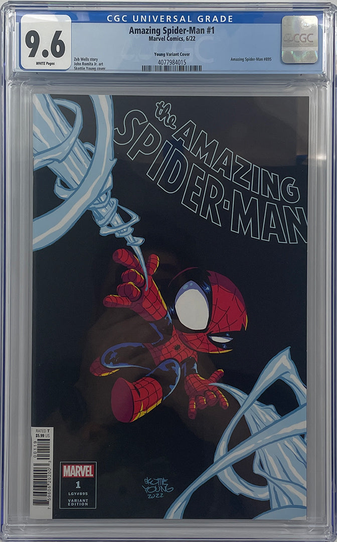 Amazing Spider-Man #1 | Skottie Young Variant | CGC 9.6 – Rabbit Comics