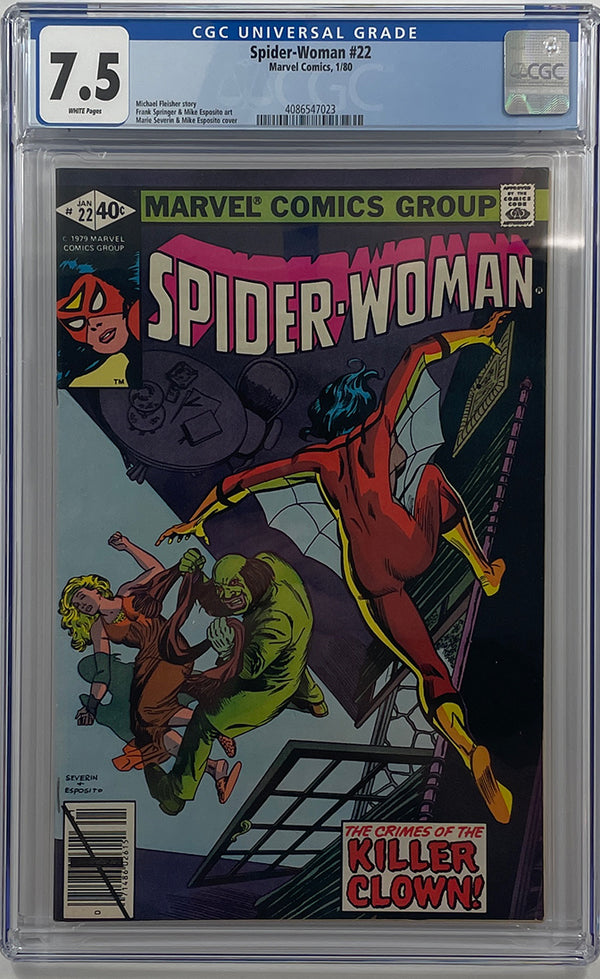 Spider-Woman #22 |  CGC 7.5