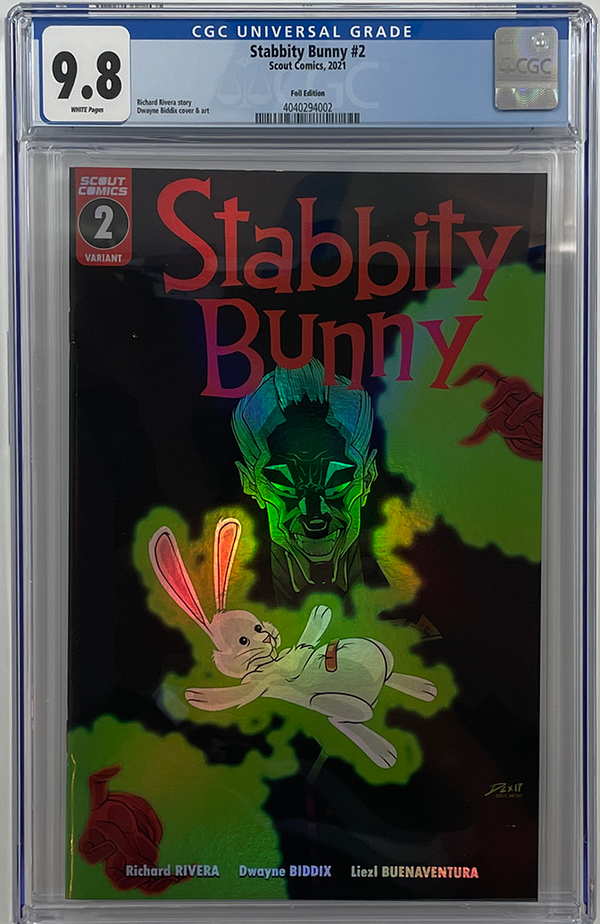 Stabbity Bunny #2 | Foil Edition | CGC 9.8