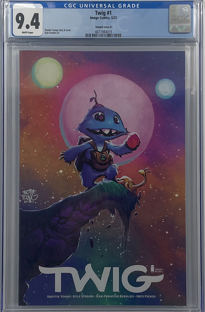 TWIG #1 (OF 5) | COVER B | Skottie Young Variant | CGC 9.4