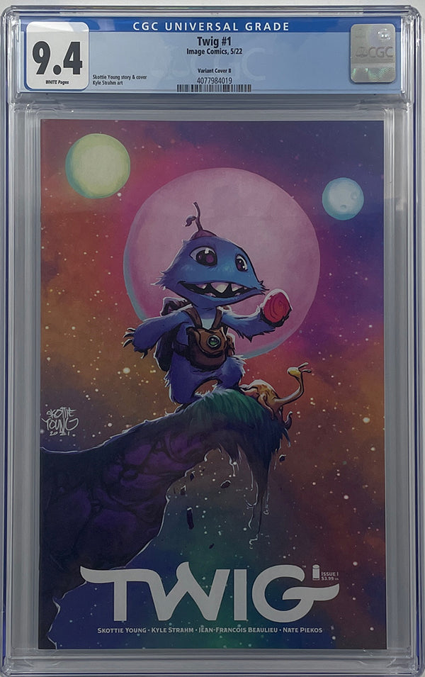 TWIG #1 (OF 5) | COVER B | Skottie Young Variant | CGC 9.4