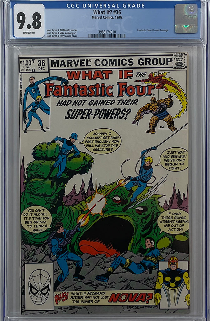 What if? #36 | Fantastic Four #1 Cover Homage | CGC 9.8