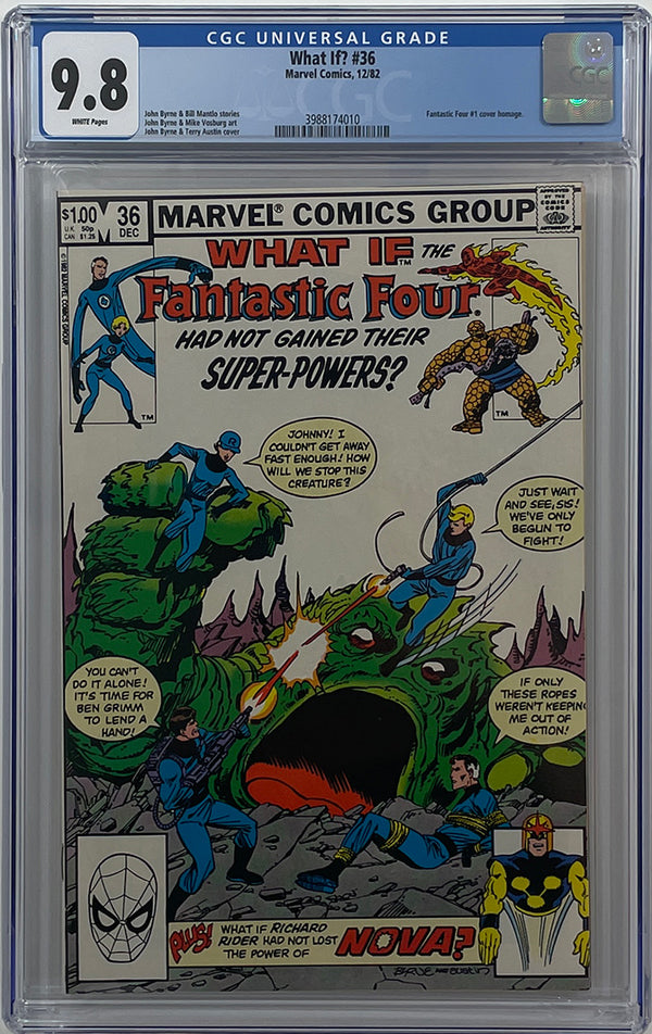 What if? #36 | Fantastic Four #1 Cover Homage | CGC 9.8